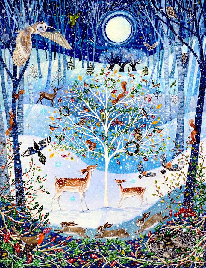 The #ColdMoon rises in emotional Cancer on 26 Dec, 19:33 EST, 27 Dec, 00:33 GMT. So-called by Native Americans due to the punishing cold weather at this time. This #fullmoon is also known as the #LongNightMoon, due to its rising close to the #WinterSolstice. #FairytaleTuesday