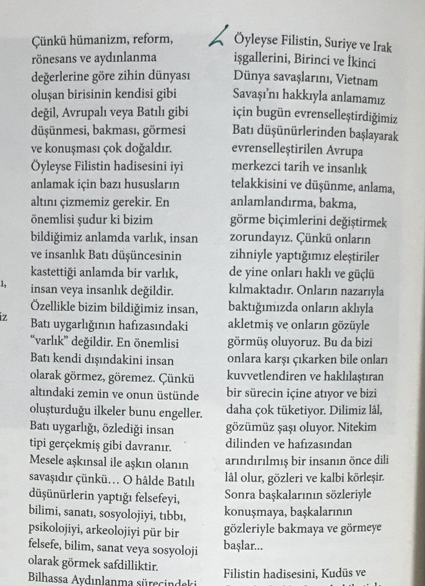 📒 Yazar @dursun_cicek_dc, @muhitdergi’deki (S.48) makalesinde, Filistin hadisesi ile Kudüs ve #Gazze’yi hakkıyla anlayabilmek için öncelikle kendi dilimizi ve hafızamızı hatırlamamız gerektiğine işaret ediyor.