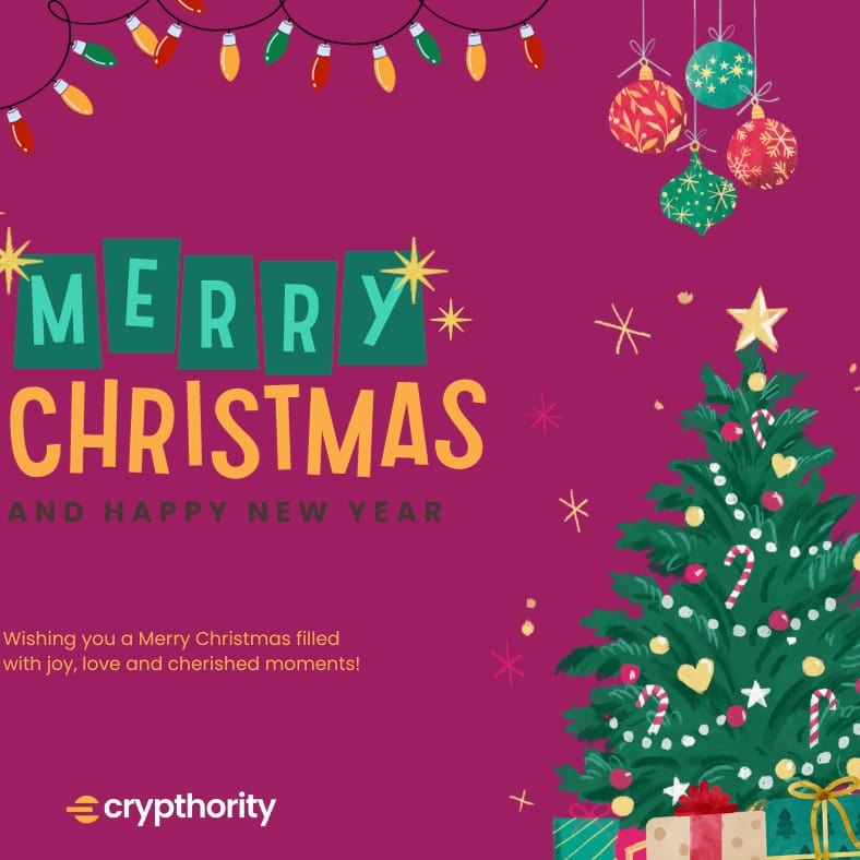 Season's greetings from #Crypthority! Wishing the entire community a joyous and Merry Christmas filled with warmth, laughter, and festive cheer! Happy holidays &amp; New year🎄🎉
#WAGMI #2024 #progress