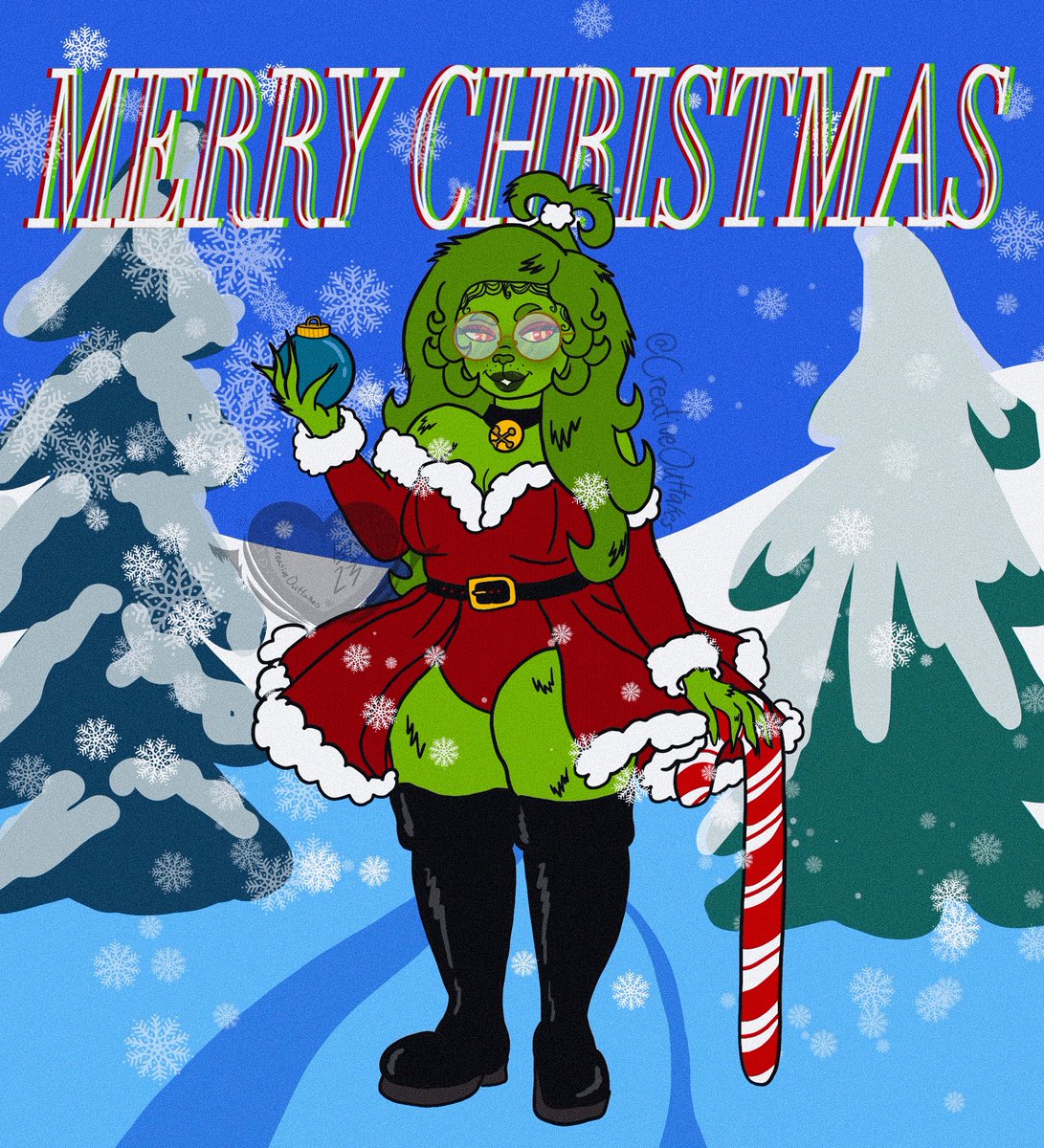 msartherself's tweet photo. Say hello to my #Grinchsona . I loved this back then and I love it now ☺️🎄🎁💕🥂 MERRY CHRISTMAS!!! https://t.co/KpKKfuEjmh