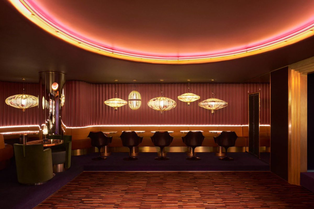 This nightclub in London has absolutely immaculate lighting