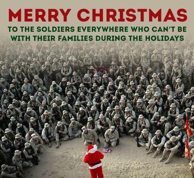Merry Christmas to all. A very merry Christmas to all of our military family but a super merry Christmas to all of our military that can’t be home for the holidays. ❤️ (Especially to both my children that are stationed over seas in the service. Love you❤️)