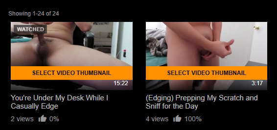 Hurrah I finally got around to making some new videos! Alas I've just been edging... https://t.co/ec