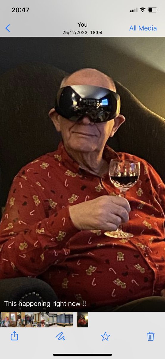 I think my father in law is from the future!!

<a href="/BFBSRadioHQ/">BFBS Radio</a>