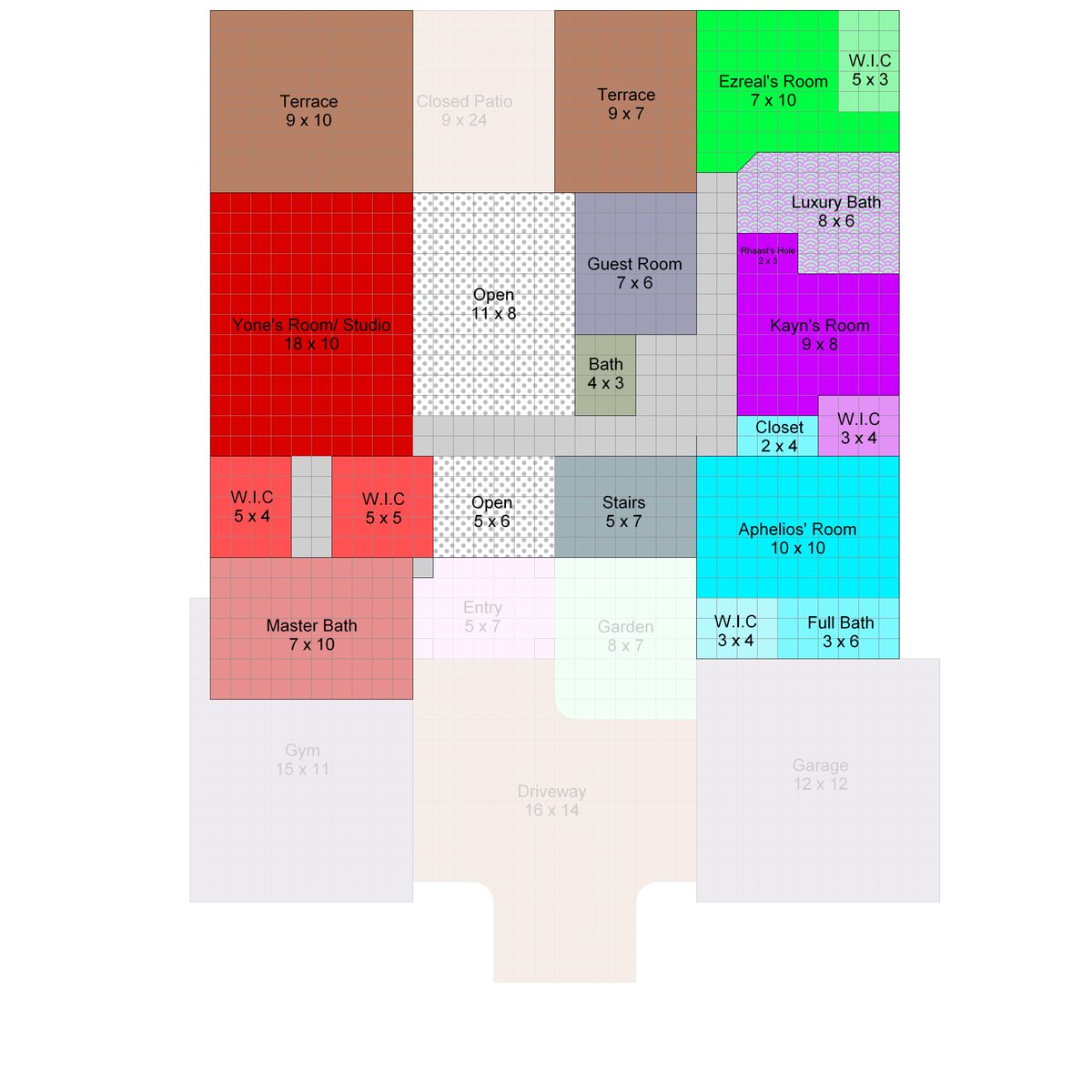 mooncakephel's tweet photo. what level of mental illness is it when you make a floor plan for the heartsteel house, asking for a friend https://t.co/xruRTqPHKa