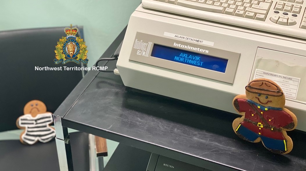 #NTRCMP #OperationGingerbread reminds drivers it’s against the law to drive impaired. Qualified RCMP tech’s use instruments to determine the blood alcohol level. It’s best to #DriveSafe with no alcohol or drugs.