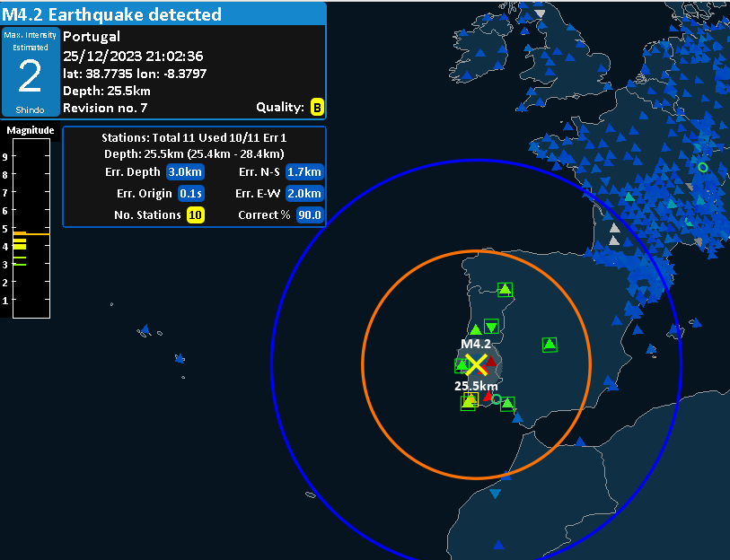 GlobalQuakeIT's tweet photo. #Sismo #Terramoto #Temblor #Terremoto Portugal https://t.co/m6EdIgRUf3
