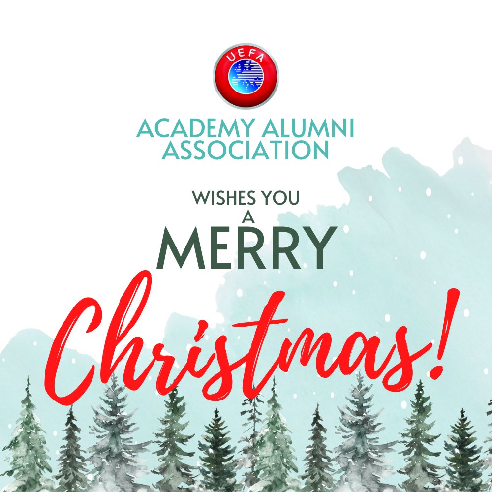 Wishing a very Merry Christmas to our Alumni community!

From everyone at the UEFA AAA🎄❄️🎅