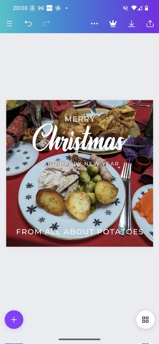 potatoknowledge's tweet photo. Hope everyone's roast potatoes were as good as ours and they had a great day. Merry Christmas. 

#merrychristmas 
#thepotatoforum #allaboutpotatoes #potatoknowledge #agriculture #farming #farm365 https://t.co/Fi6sLR7gNw