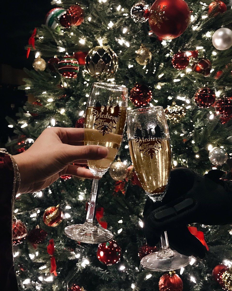 Good Noble, as you celebrate with family and friends, we raise our goblets in a festive toast to you. 🥂 Thank you for being a part of our royal realm, and may the coming year bring you even more adventures and triumphs. Happy holidays from all of us at Medieval Times!