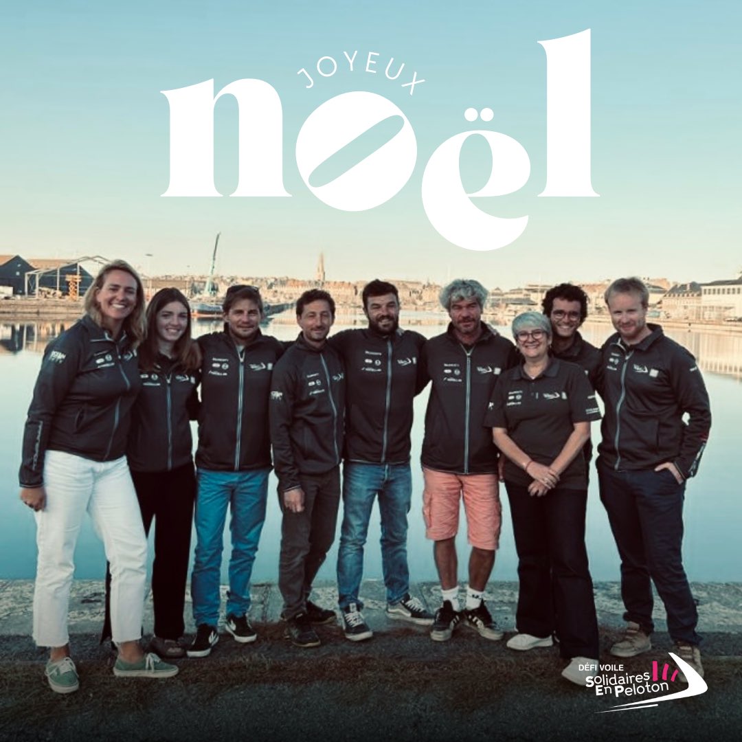 DefiVoileSEP's tweet photo. Toute la team du #DéfiVoileSolidairesEnPeloton vous souhaite un 𝗝𝗢𝗬𝗘𝗨𝗫 𝗡𝗢𝗘̈𝗟 ⚓️❄️

#OceanFifty #Noël2023 https://t.co/pZeScuP69Z