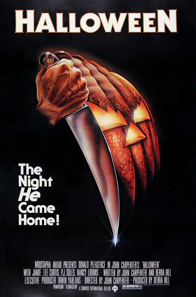 Dimebag0Darrell's tweet photo. The Night 𝐻𝑒 Came Home! 🔪

Halloween (1978) https://t.co/nAoXFYyDUQ