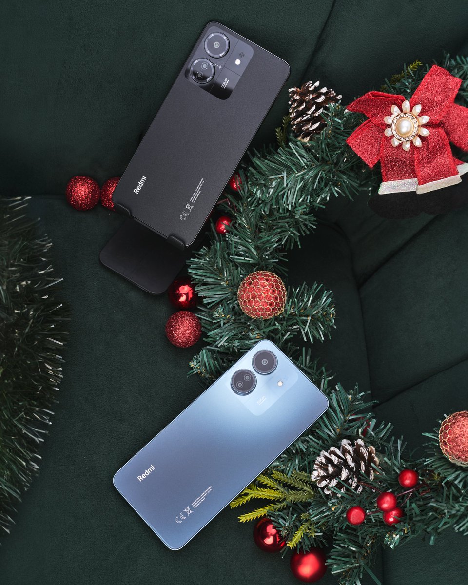 XiaomiNigeria's tweet image. Wrap up the perfect gift of innovation and joy this holiday with Redmi 13C! 🎁✨

#Redmi13C