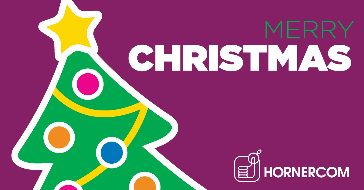 Hornercom's tweet image. Merry Christmas, from our family to yours. Sending warm wishes to those who celebrate!