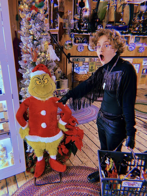 i am so happy to have you in my life, merry christmas you lovely human being  we will have so many magical christmases together, you are so, so loved, my dear  
