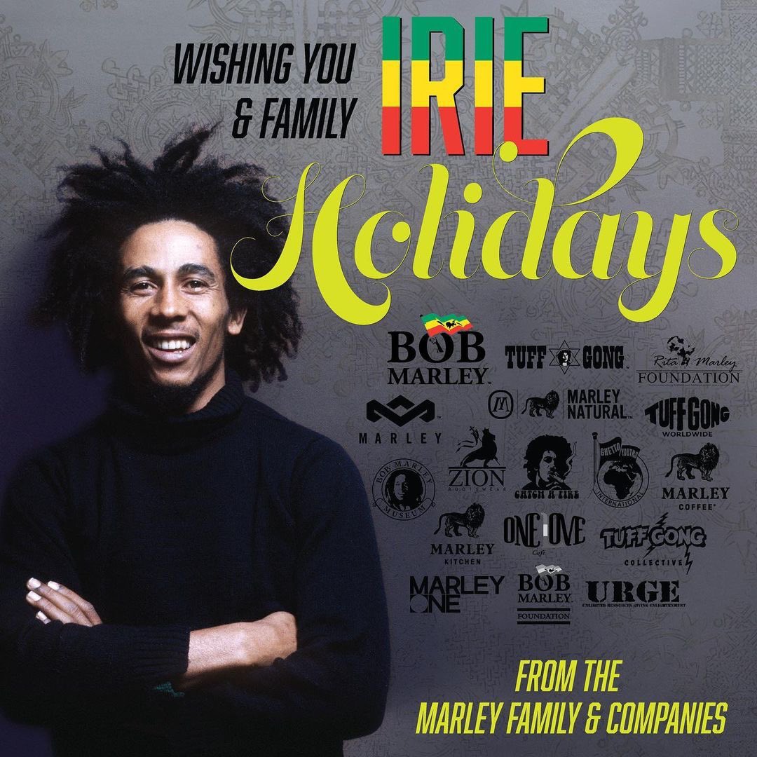 bobmarley's tweet image. JAH bless! #irieholidays #marleyfamily #onelove