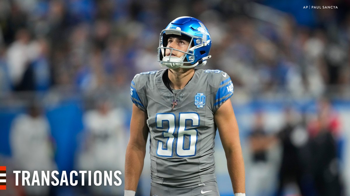 We've signed K Riley Patterson to the practice squad

📰» brow.nz/jk7m