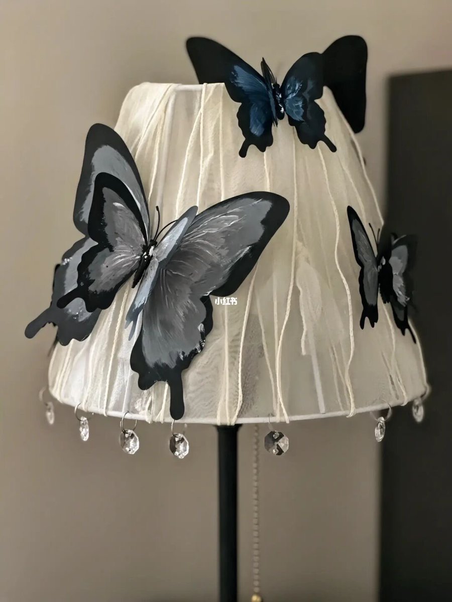 300moods's tweet photo. butterfly lampshade 🦋 https://t.co/gclaImShQY