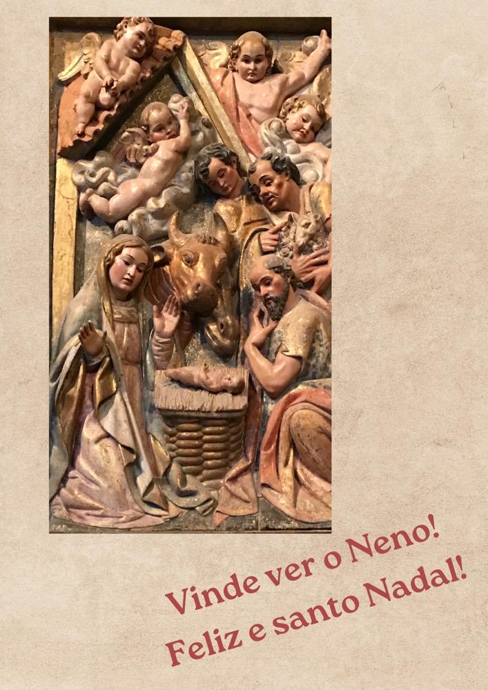 pastoralsaudemf's tweet photo. #Vinde #ver o #Neno ‼️
Exclamación xurdida do primeiro #Nadal, con #sabor e #arrecendo de #promesa cumprida, de #gracia otorgada, de #esperanza achegada.
#Saúde, #Paz e #Ben
#Feliz NADAL
@pastoralsaudemf @mondonedoferrol https://t.co/oeWMWGdaZA