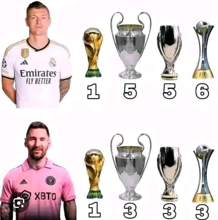 توني كروس >>> ليو ميسي 🤝