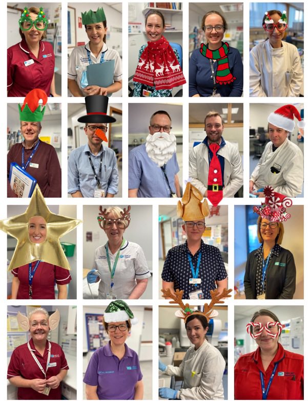 Happy Christmas from #TeamHaem @BelfastTrust  🎄🩸It’s been another busy year for us with some highs & some lows along the way. Lots of love to all those clinical teams supporting care during the Christmas holiday period 🥰 #NHS