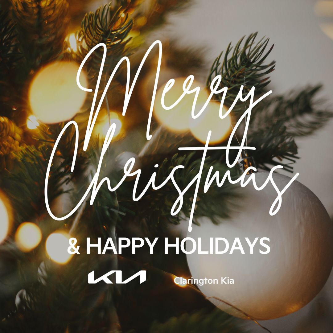 ClaringtonKia's tweet photo. 🎅🏻Merry Christmas and happy holidays from our family to yours! 🎁 https://t.co/34m4ODWPI5