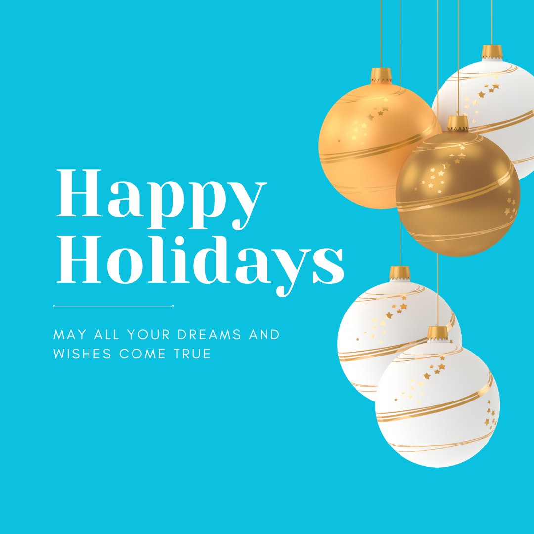 We wish you the happiest of holidays! May your days be bright, merry, and filled with the warmest memories.

#happyholidays #2024holidays #merryandbright