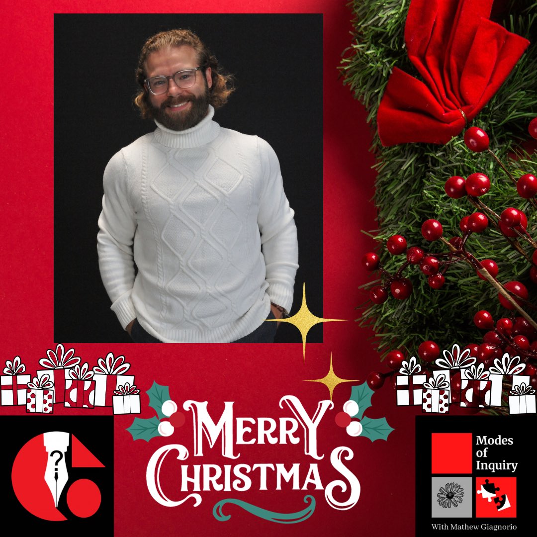 ModesofInquiry's tweet photo. May your Christmas be filled with love, joy, and happiness, and may the New Year bring you success and fulfillment. Remember to stay curious and keep exploring all the wonders that life has to offer. 🎄✨❤️🧠 https://t.co/t5cbwtwONM