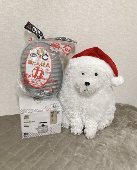 犬のところにもサンタさん来てくれてました!良い子にしててよかった〜(ᐡ  ᷇ᴥ ᷆  ᐡ) 