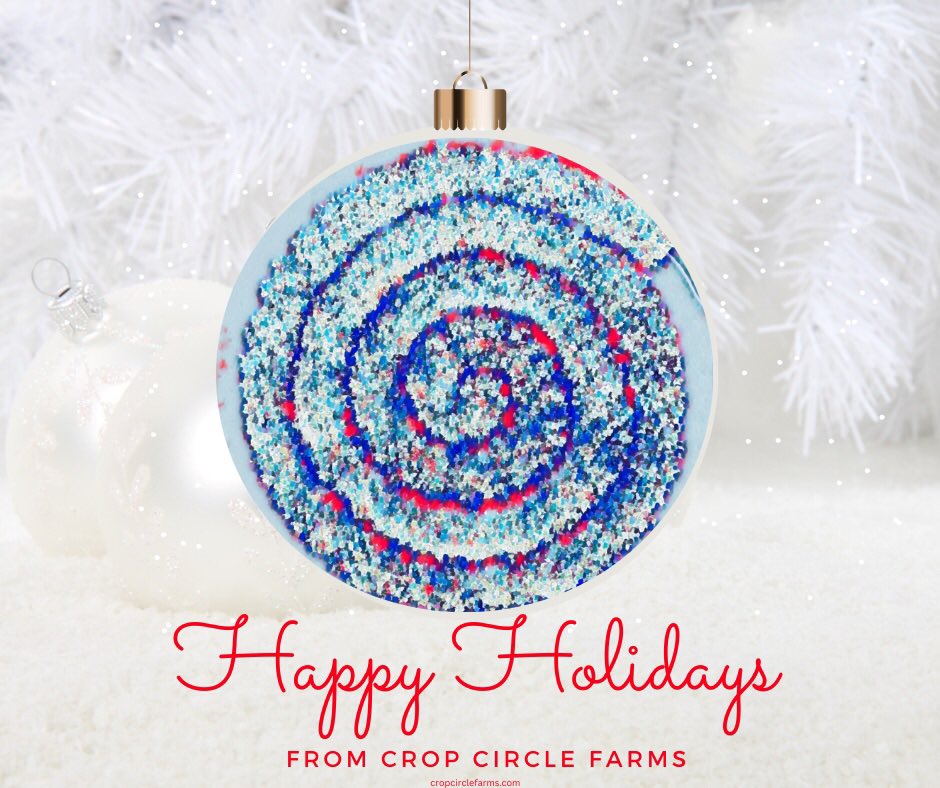 Happy holidays from Crop Circle Farms! 

#cropcirclefarms #happyholidays