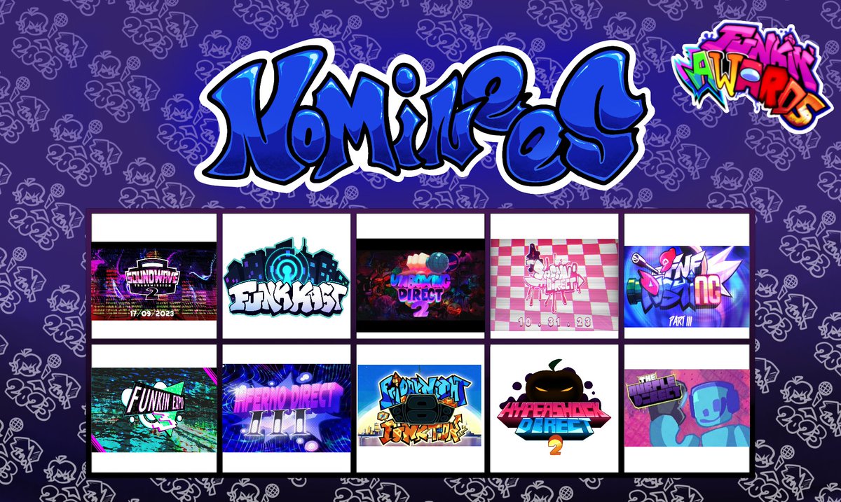 FunkinAwards_'s tweet photo. @NathanS_YT @Mkv8Art @Scootieloo @raenablaize626 @helpme_thebigt @fnfpacman @megacdlockedon @Team_Wisps @Lemmeoo @s0kudo @RealDazzen @RechiTv @SirDusterBuster @zero_artist02 @LK0228K @Keithenel_PitZ @Isetaaaaa @MarcoJurez19 @enokidake_0822 @Marx4562 @ScorchVx @ANALOGFUNKINFNF @Helluvabossmod @PhantomFearOP @fnfFUNKADELIX @PotionsNSpices @kaydotnet @muto157 @JcJack777 @RhythmNightMod @ItsJackasseryVA @VOKINGF0X @AnthemOverload @CougarMacDowal1 @RedTV53 @Requiem_ZeroX @NNovasaur @DooDingus @TailsGetsFNF @anton2fangs - BEST MOD DIRECT

CONGRATULATIONS!!!

@Soundwavefnf
@pex_ton
@BoxFunkin
@Egglolmao
@PostingFNF
@ExpoFunkin
@InfernooDirect
@TheJakeneutron
@ShockEvent
@ourple_forever https://t.co/klxIf9sQb4