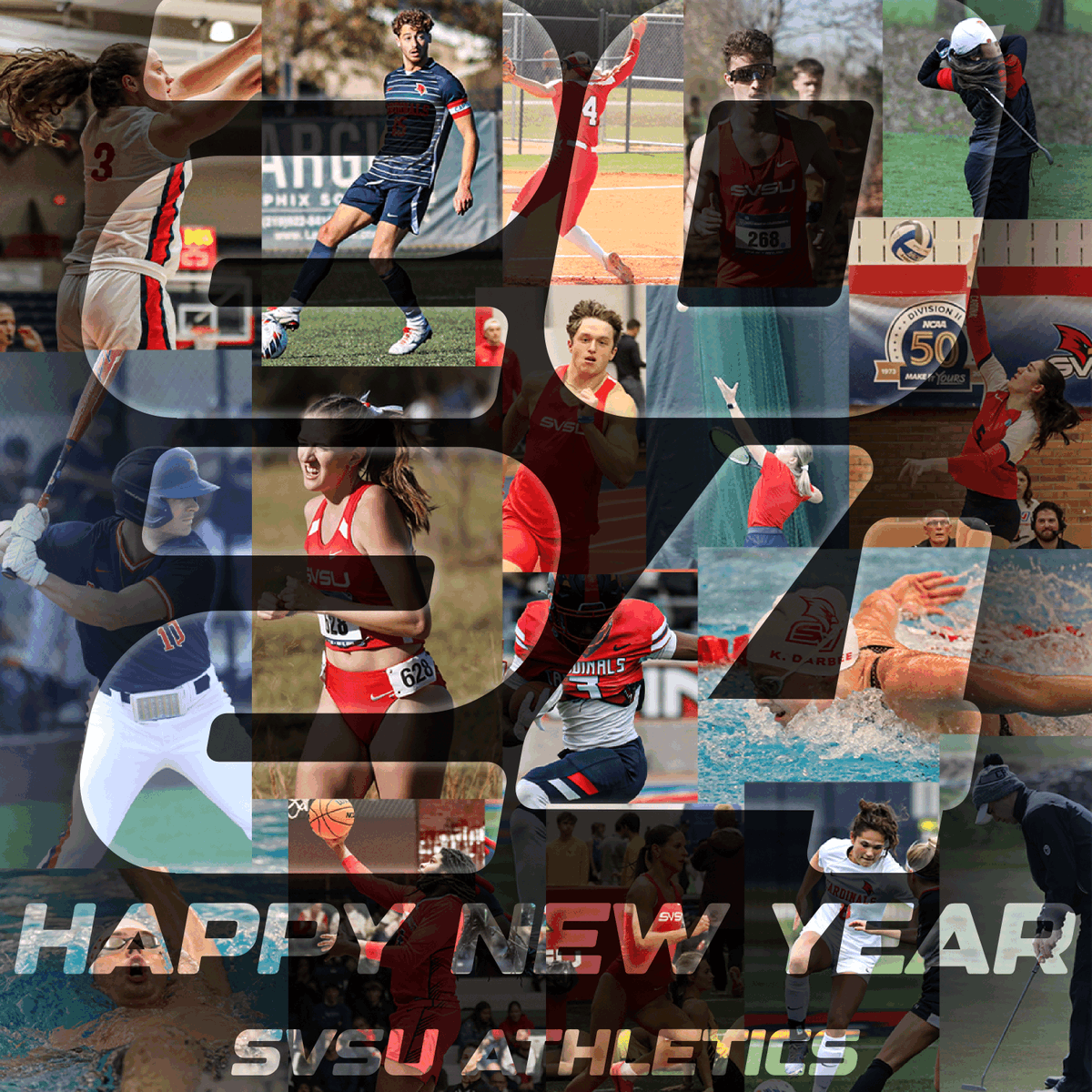 Happy New Year from <a href="/svsuathletics/">svsuathletics</a> 

Cheers to 2024!🎉

#BeaksUp #StandOut #GoCards