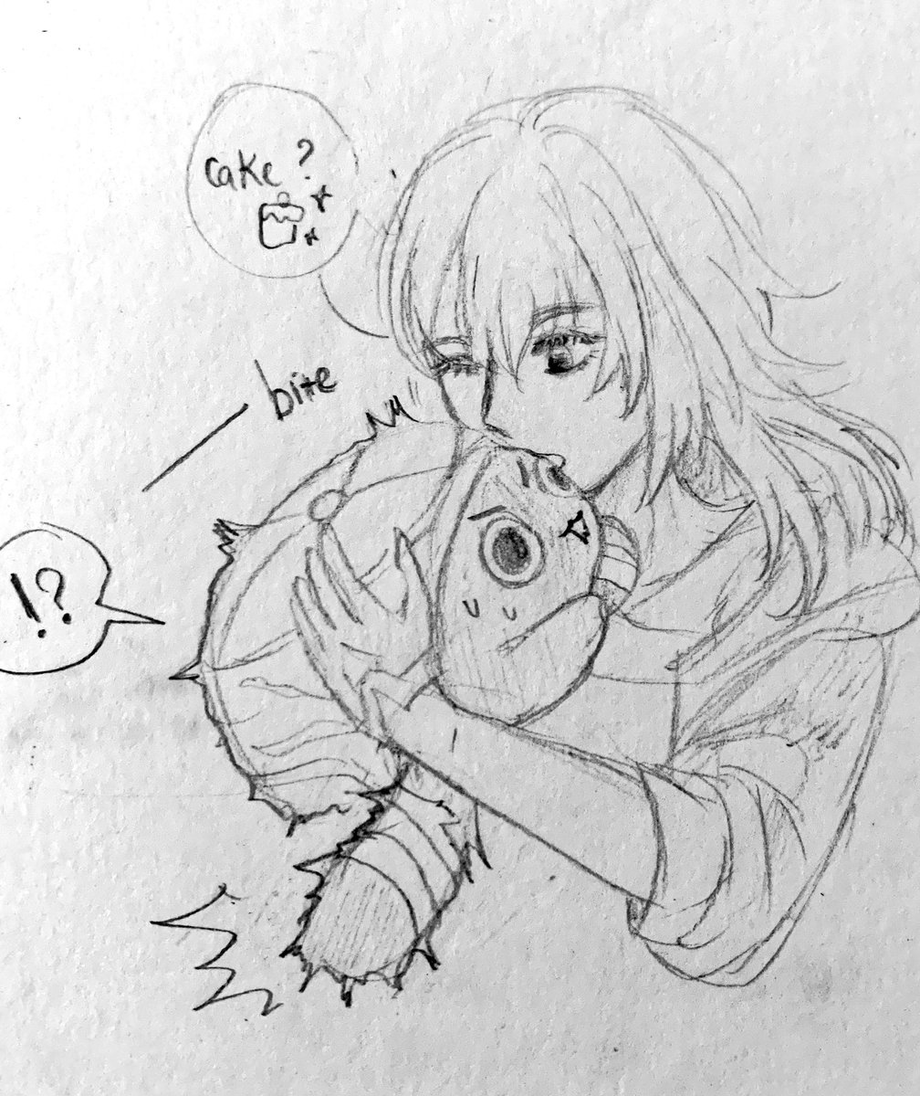 killingharmonie's tweet photo. #刃星 #bladestelle 🐱🍰 https://t.co/2ASMZ0lfFa