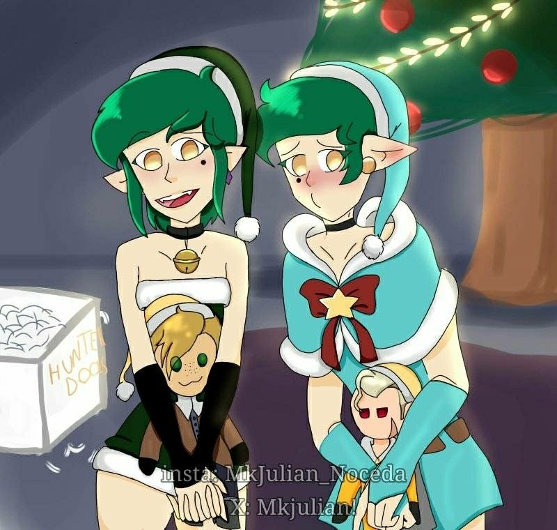 julia57461's tweet photo. 💚Pilot and Original Natal💙

#MerryChristmas #Edricblight #TheOwlHouse #theowlhousefanart https://t.co/jXYyhID0ZJ