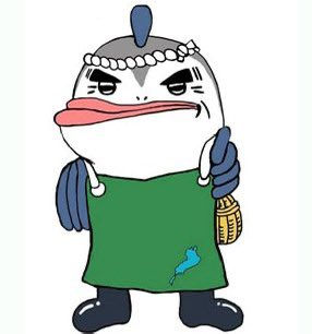 「Masuda-san, a mix of a 56-year-old fishe」|Mondo Mascotsのイラスト