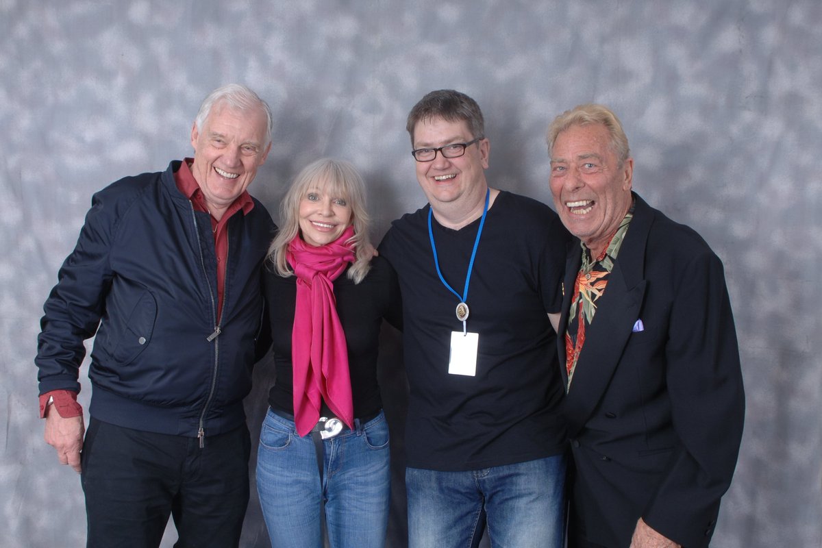 RIP Richard Franklin, had the opportunity to meet him at various <a href="/DWASonline/">DWAS ONLINE</a> events over the years and lovely to have had this taken with Richard, John Levene &amp; <a href="/ManningOfficial/">KatyManning Official welcomes you</a>  by <a href="/RobinTTL/">TTL Productions</a>