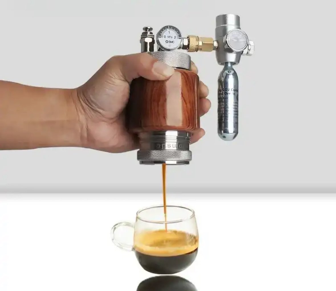 Papapishu's tweet image. Greetings friend. You seem weary. Sit down and let me get you a cup of coffee, made in the most normal method I know.