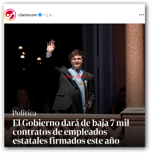 gene_llerena's tweet photo. MILEI desinfectando de parásitos el Estado Argentino...¿cuanta escoria en igual tenor en Chile? https://t.co/HVliEpX473