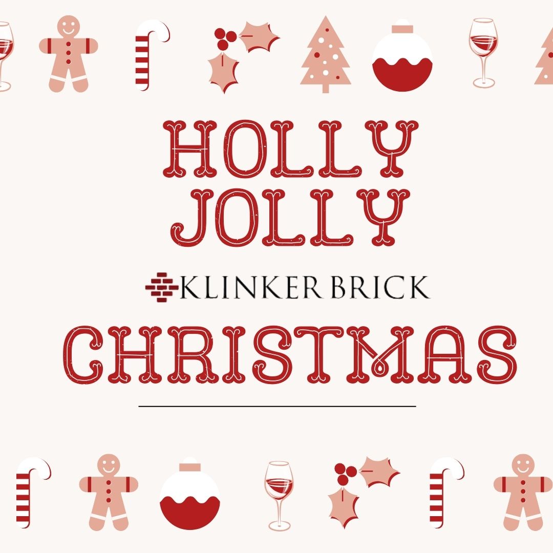 Happy Holidays from our Klinker Brick Family to yours! 🧑‍We’re looking for some inspiration for Christmas dinner, share your favorite holiday traditions or wine pairings below ⬇️ #merrychristmas #happyholidays #klinkerbrickchristmas