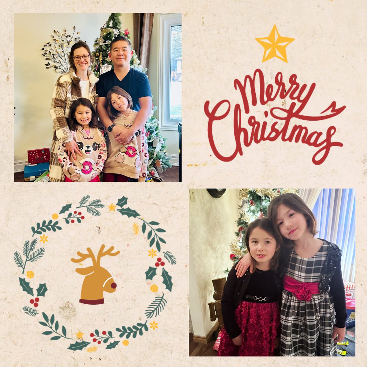 I hope that today finds you surrounded by the warmth of friends and family, hearts filled gratitude, and comforted in your difficulties. 

Wishing you health, happiness, and peace today and throughout the new year! 

❤️ The Ngo’s