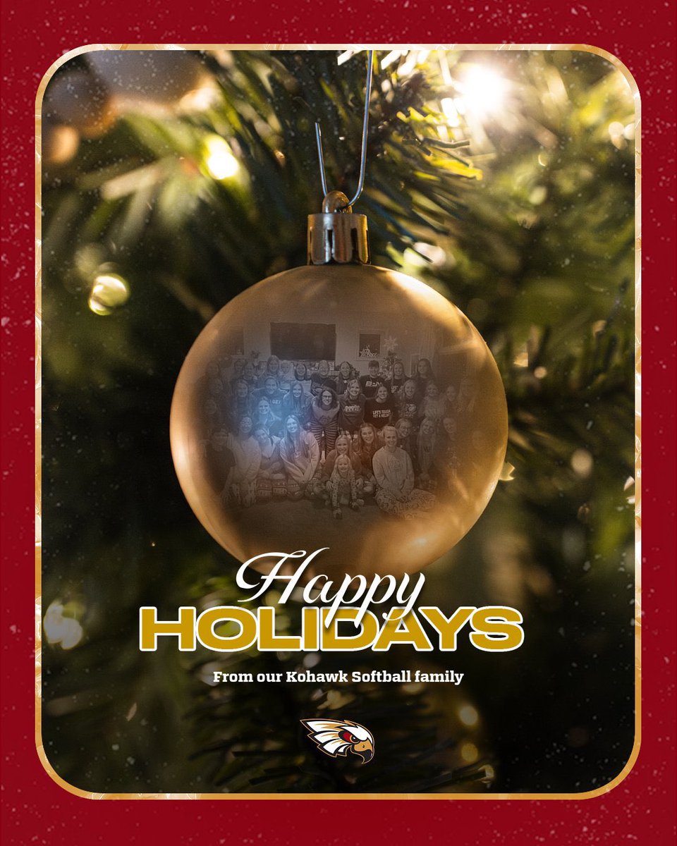 From our family to yours - Happy Holidays Kohawk Nation!!