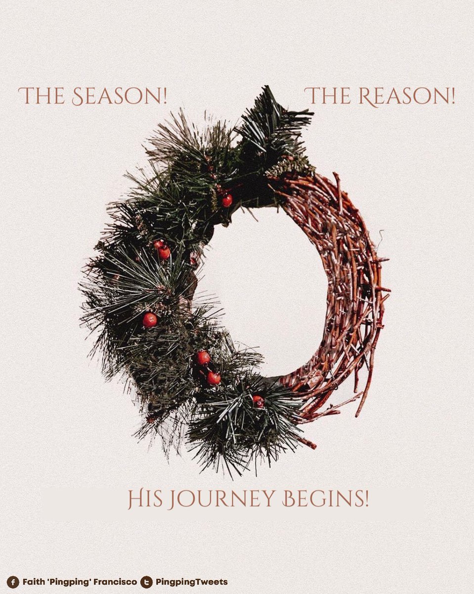 #TheSeason #TheReason #HisJourneyBegins