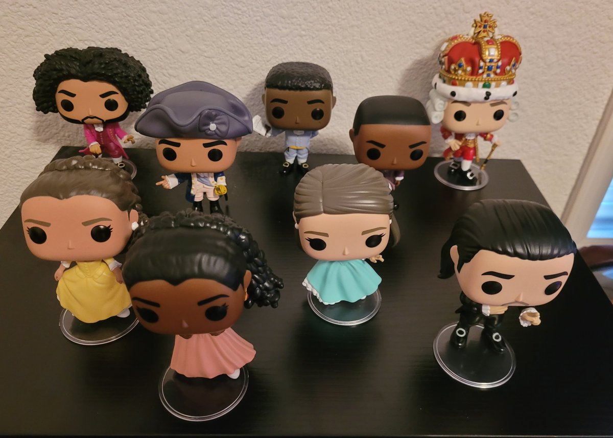 This is what happens when your kid is obsessed with @HamiltonMusical and her birthday, Chanukah and Christmas are all in the same month @SinCityBossRox #hamilkids @OriginalFunko