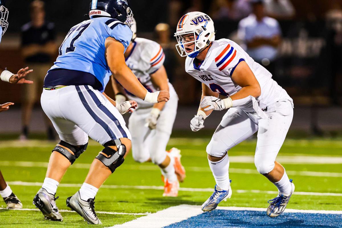 Our Defensive Player of the Year is Starkville Academy DL Jackson Easton. Jackson spearheaded a fantastic Volunteer defense with 129 tackles and 12.0 sacks helping his squad to the state semifinals.