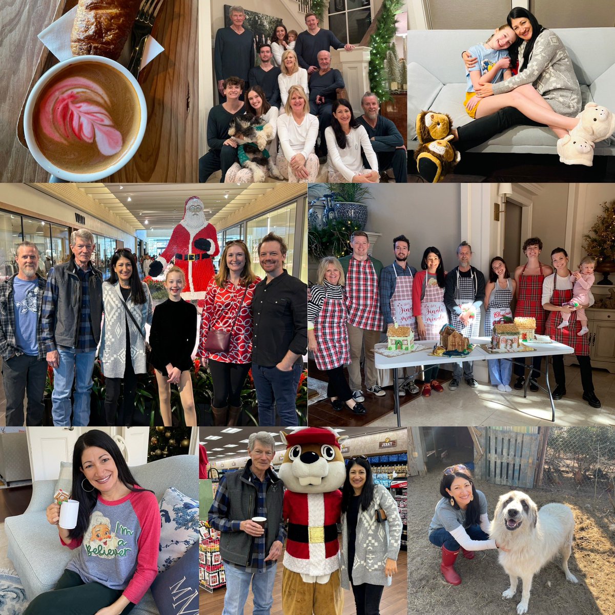tessatoddmorgan's tweet photo. I gotta full heart and full belly after this season &amp; hope you do too!!! Merry Christmas to all and to all a good night 💚❤️💚 https://t.co/8TR24WEVXd