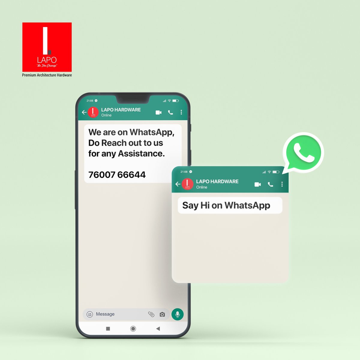 LapoHardware's tweet image. We are on WhatsApp, Do Reach out to us for any Assistance.

WhatsApp Now: +91 76007 66644

#LAPOHardware #MortiseLock #HomeImprovement