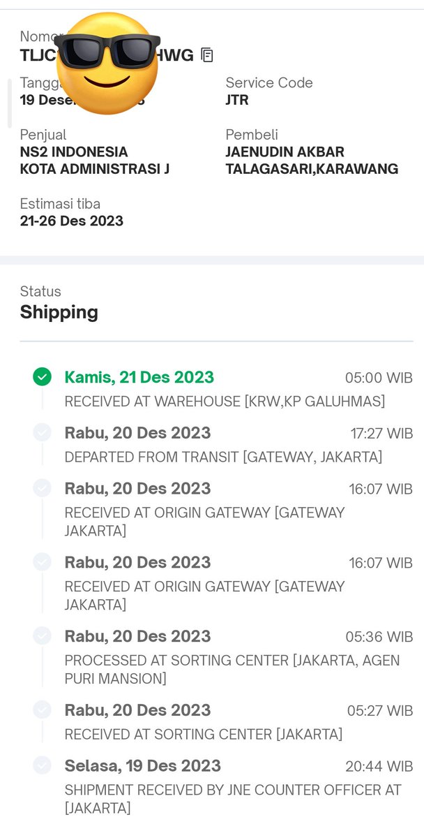 Iwan sulistio (@iwansulistio911) on Twitter photo Kacau sih klo hri ini gk nyampe mah.
Kebanyakan efisiensi kyknya.
<a href="/JNECare/">JNE Customer Care</a> <a href="/JNE_ID/">JNE Express</a> Kacau sih klo hri ini gk nyampe mah.
Kebanyakan efisiensi kyknya.
<a href="/JNECare/">JNE Customer Care</a> <a href="/JNE_ID/">JNE Express</a>