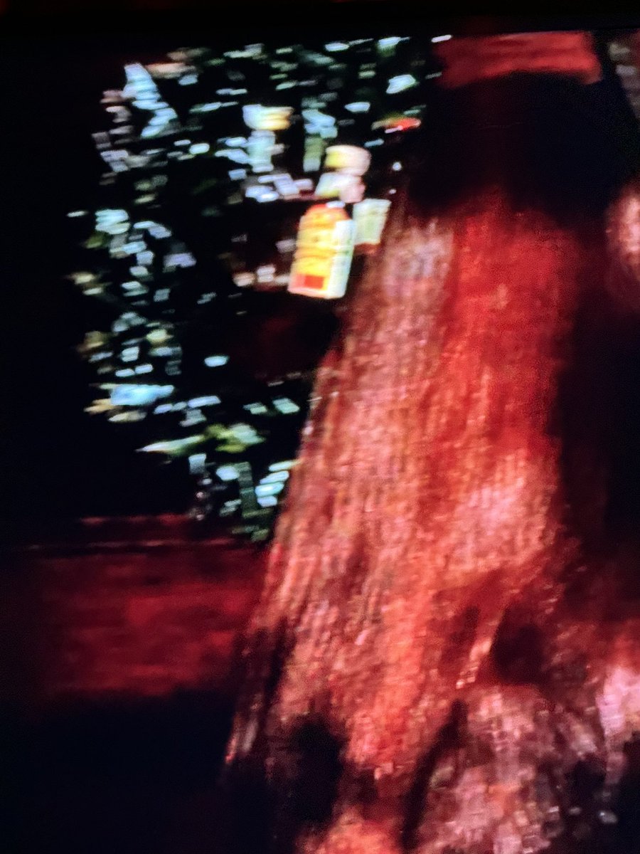 MaireGravesCLE's tweet image. Is that a wreath made of booze bottles???  #frightclub