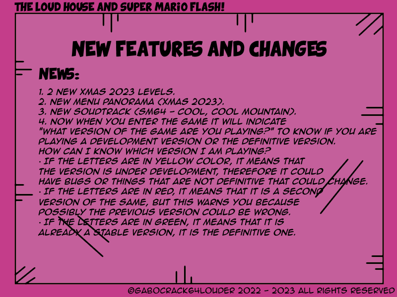 gabocrack64's tweet photo. 🧡💜Ronniecoln Adventures💜🧡

🌟✨NEW VERSION!✨🌟

- News and Changes!

Video: https://t.co/gPmcCT42EA
#theloudhouse #theloudhousefandom #ronniecoln #supermariobros #supermarioflash #mariobros #fanmade #fangame #mod #gabocrack64 #gabocrack64louder #indev https://t.co/EFCim7eWnb