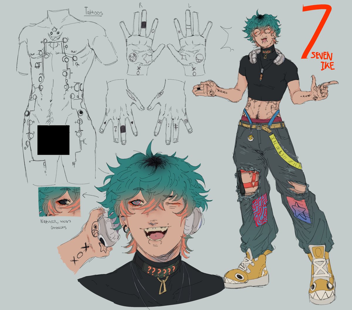 Favorite Designs I've done this year! !!!  I think I cooked,, I think... I like them c: